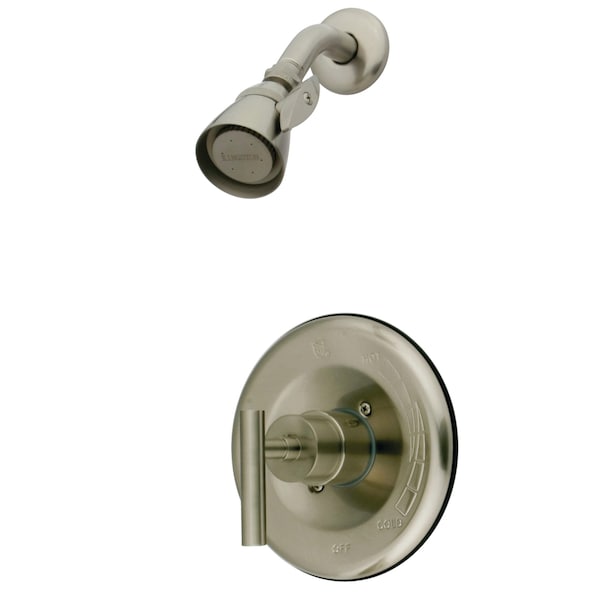 Shower Faucet, 2, Wall Mount, Brushed Nickel